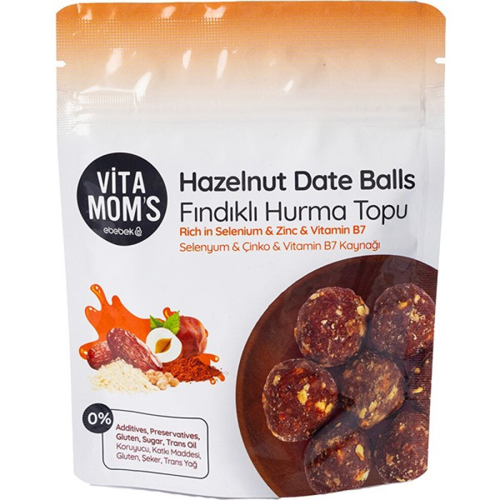 Vitamoms Vitamom's Fındıklı Hurma Topu 70 gr Bebek Mamaları Fiyatı