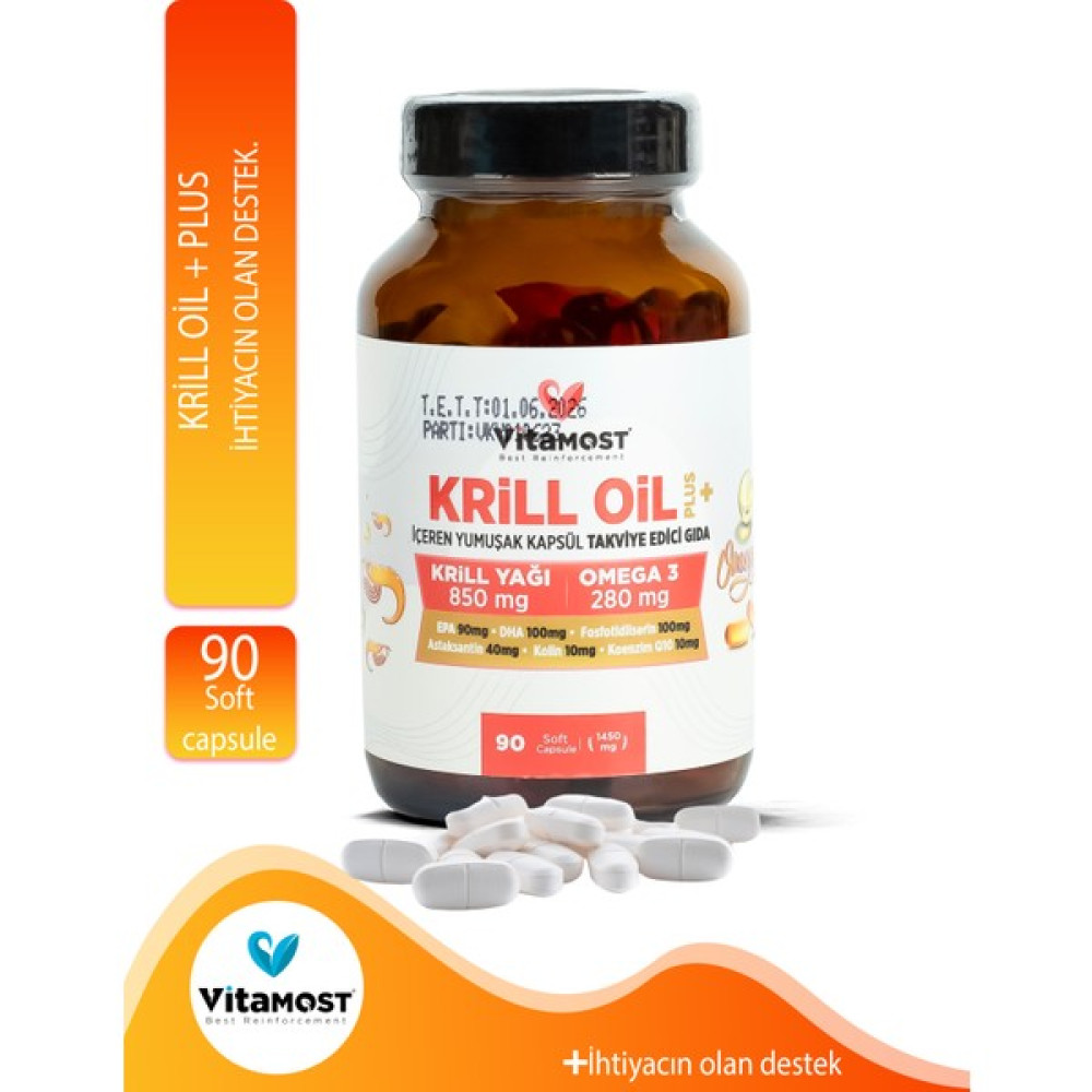 Vitamost Krill Oil 90 Kapsül Amino Asit Fiyatı
