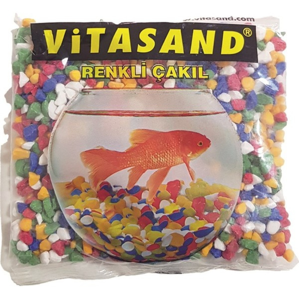 Vitasand Akvaryum ve Fanus Küçük Karışık Renkli Çakıl Taşı 350 Gr Evcil Hayvan Ürünleri Fiyatı
