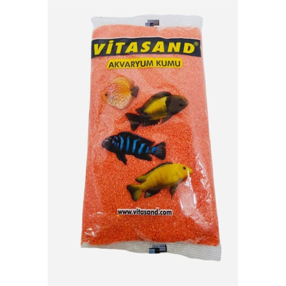 Vitasand Akvaryum ve Fanus Kumu 750 gr 1-2 mm Turuncu 1 Adet Evcil Hayvan Ürünleri Fiyatı