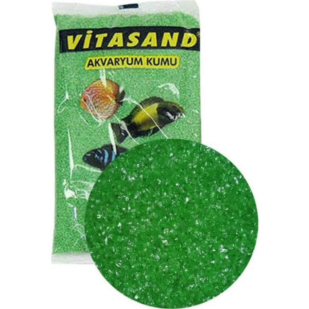 Vitasand Akvaryum ve Fanus Kumu 750 gr 1-2 mm Yeşil 1 Adet Evcil Hayvan Ürünleri Fiyatı