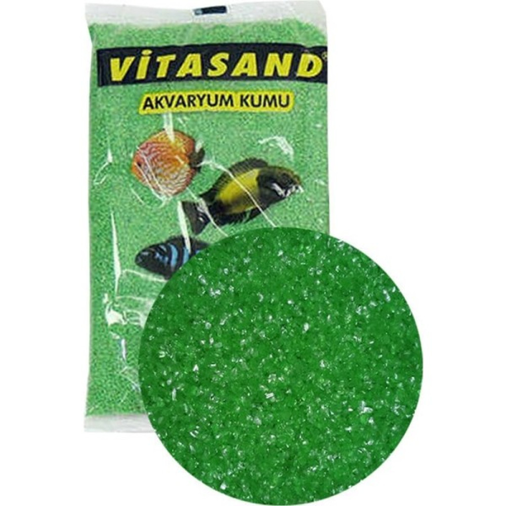 Vitasand Akvaryum ve Fanus Kumu 750 gr 1-2 mm Yeşil 5 Adet Evcil Hayvan Ürünleri Fiyatı