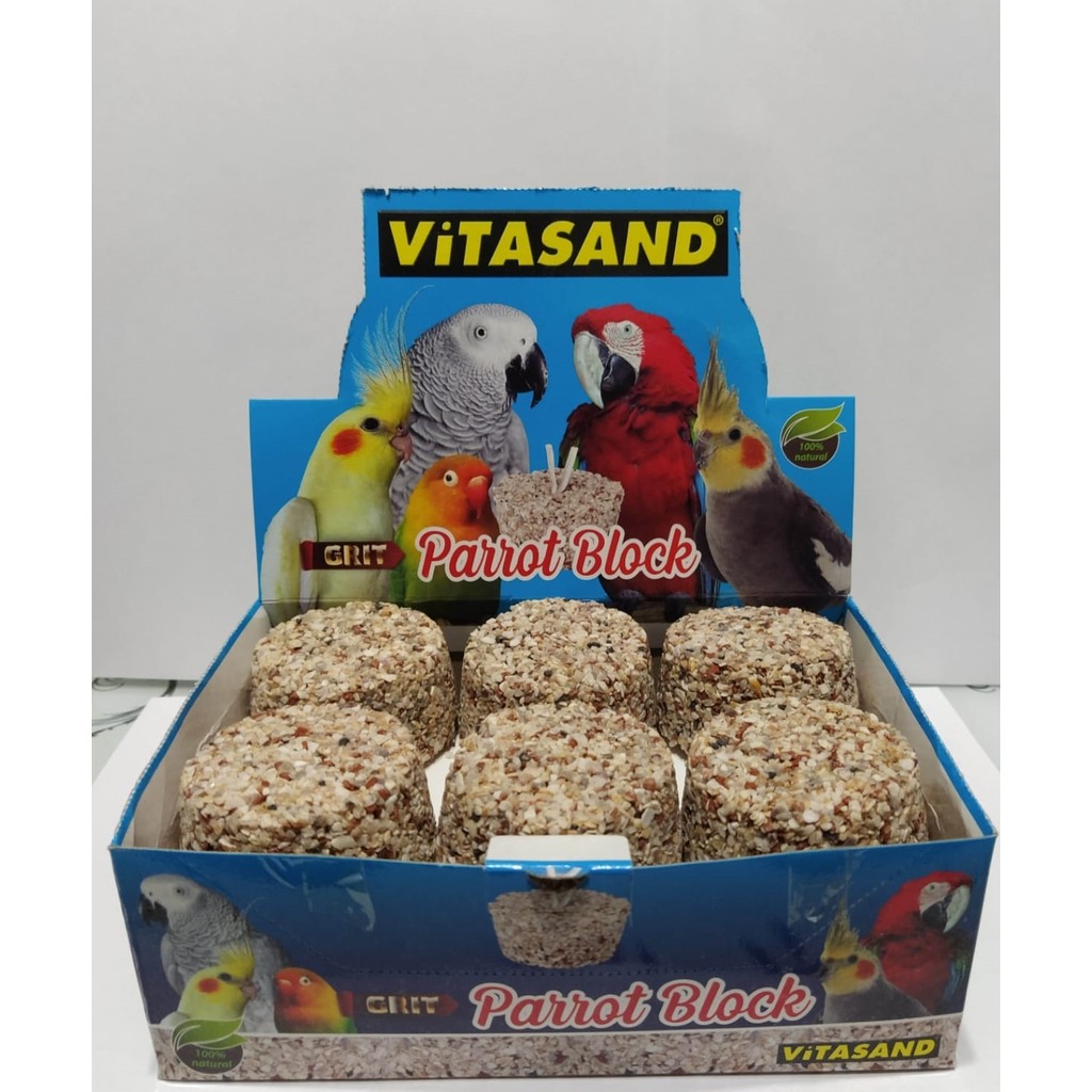 Vitasand Papağan Mineralli Yemlik Taşı - 6 Adet Evcil Hayvan Ürünleri Fiyatı
