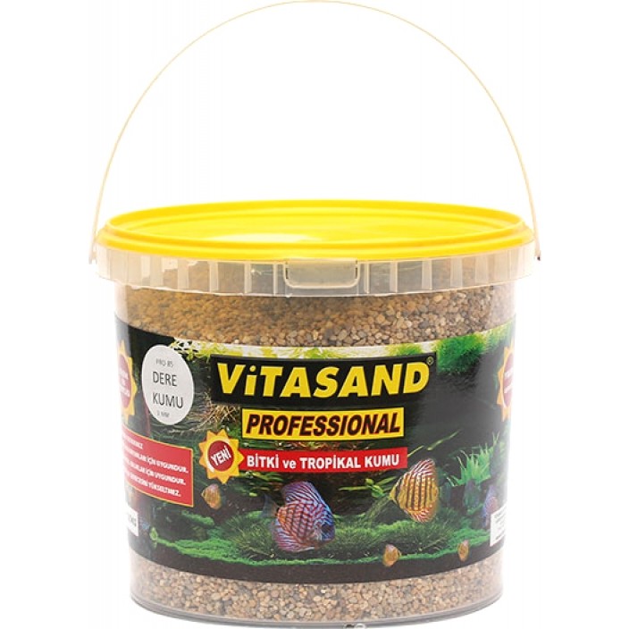 Vitasand Pro-84 Yıkanmış Akvaryum ve Bitki Dere Kumu 8,5kg Evcil Hayvan Ürünleri Fiyatı