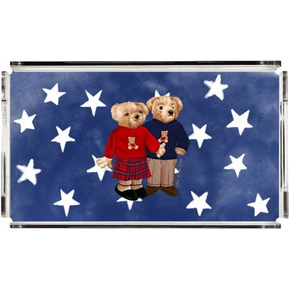 Vitelli Valentine’s Day Teddy Bear 40X20 Pleksi Tepsi 11006 Servis Tepsisi Fiyatı
