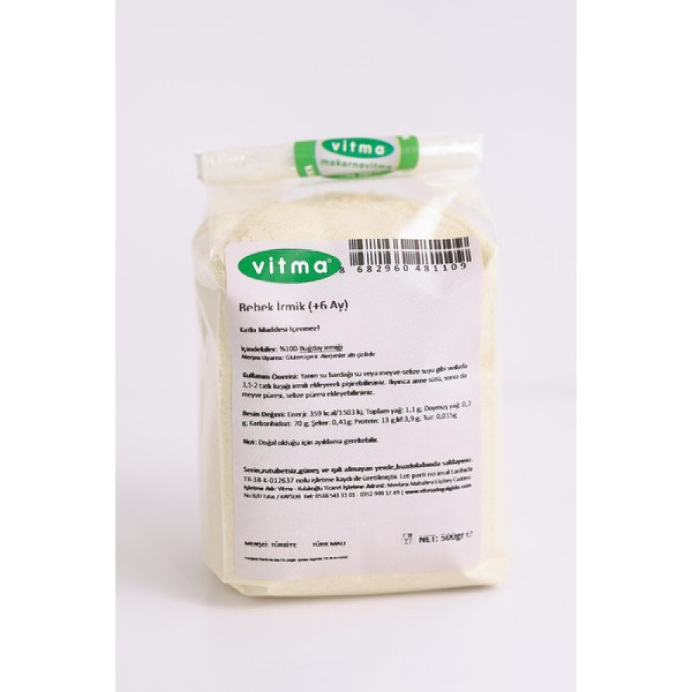 Vitma Bebek İrmik 500gr Bebek Beslenme Gereçleri Fiyatı