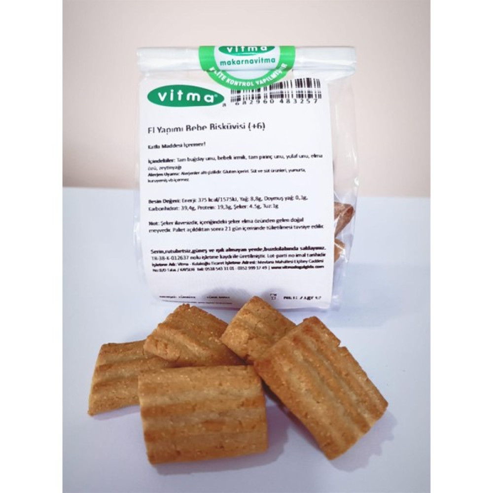 Vitma El Yapımı Bebe Bisküvisi 70gr Bebek Beslenme Gereçleri Fiyatı