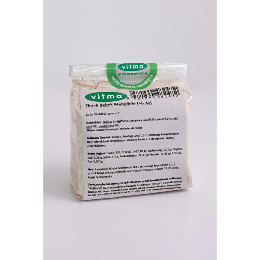 Vitma Elmalı Bebek Muhallebi 200GR Bebek Mamaları Fiyatı