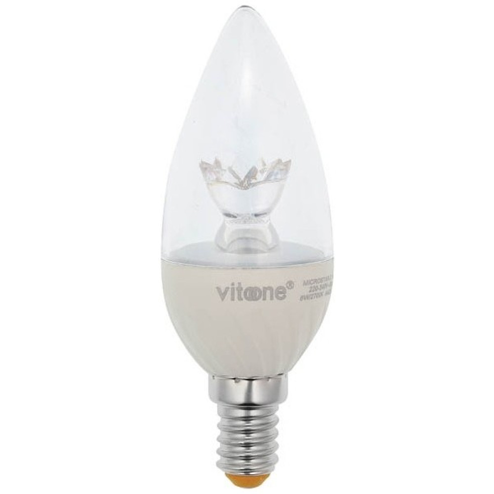 Vito Dim Edilebilir 6W E14 Beyaz 6400K LED Ampul Led Aydınlatmalar Fiyatı