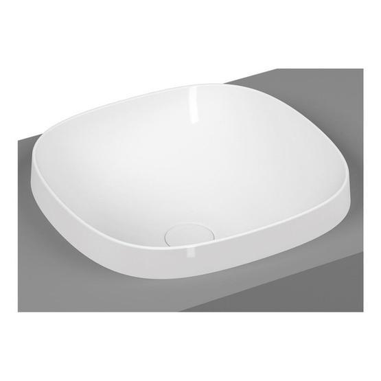 Vitra 5654B403-0016 Frame Tezgah Üstü 42 cm Beyaz Kare Lavabo