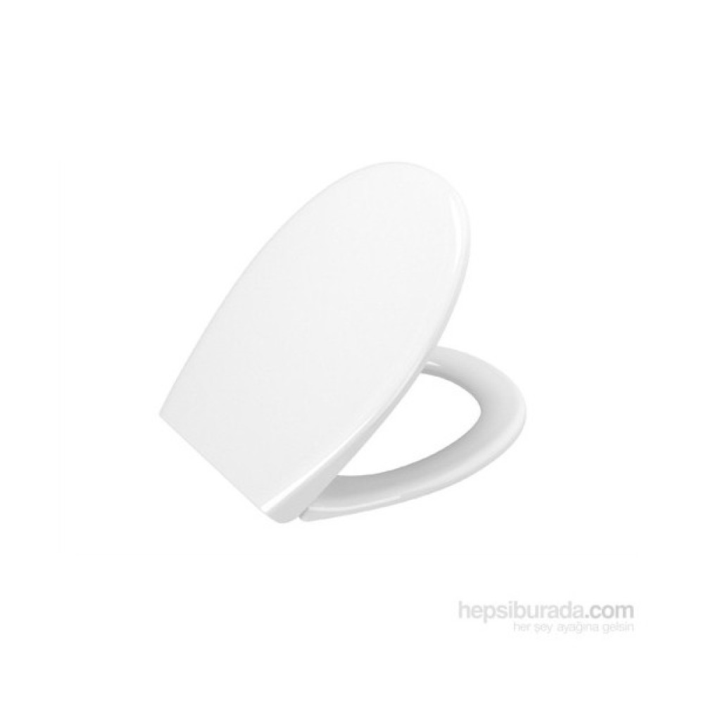 VitrA 84-003-009 Universal Sesyok Klozet Kapağı, Yavaş Kapanır, Beyaz Klozet Kapağı Fiyatı
