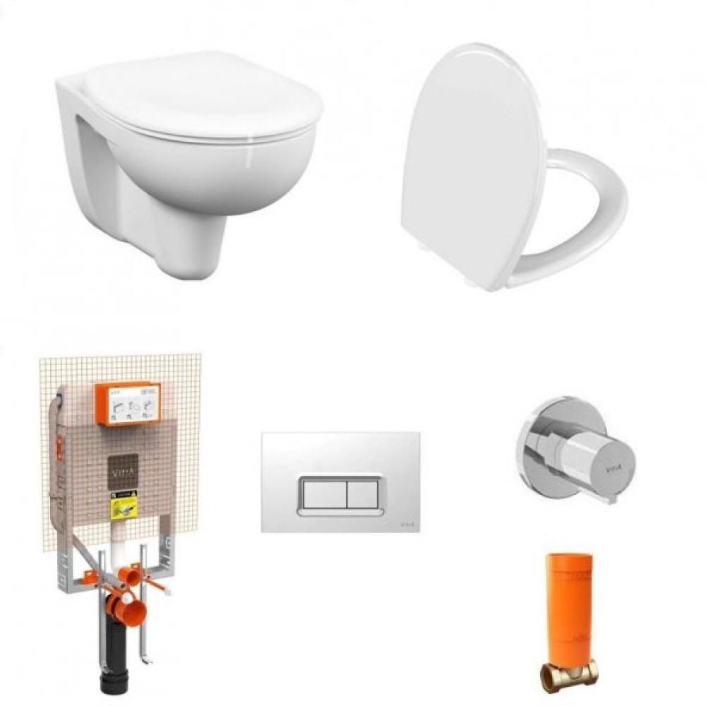 Vitra Arkitekt Asma Klozet+Vitra Yavas Kapak+ Vitra Gomme Rezervuar Set Rezervuar Fiyatı