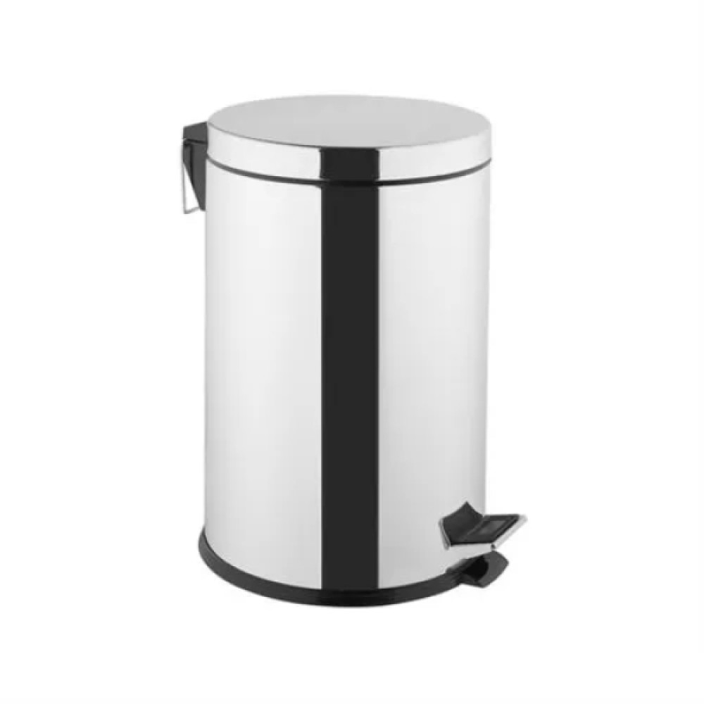 Vitra Arkitekta A44017 Krom 20 Lt Yavas Kapanir Kapakli Cop Kovasi Çöp Kovaları Fiyatı