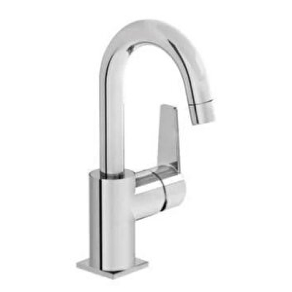 VitrA Artema Nora S Lavabo Bataryası Döner Borulu Yüksek A42877 Gümüş Bataryalar Fiyatı