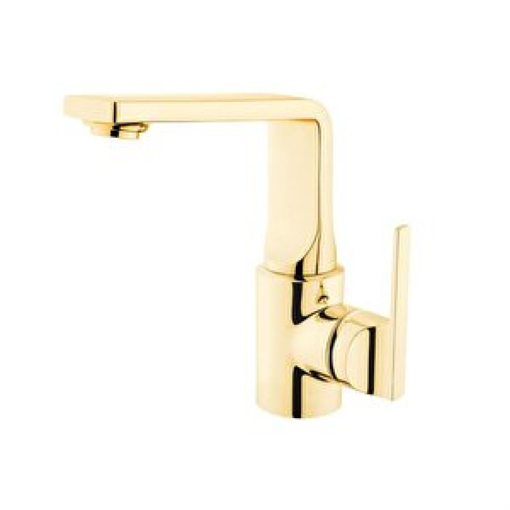 VitrA Artema Suit L Lavabo Bataryası Altın A4246623 Beyaz Bataryalar Fiyatı