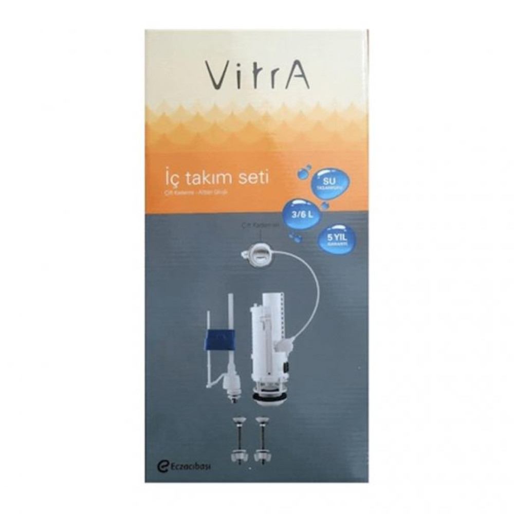 Vitra Cift Kademeli 3/6 Lt Klozet Ic Takim Seti (330B2016) Rezervuar Fiyatı