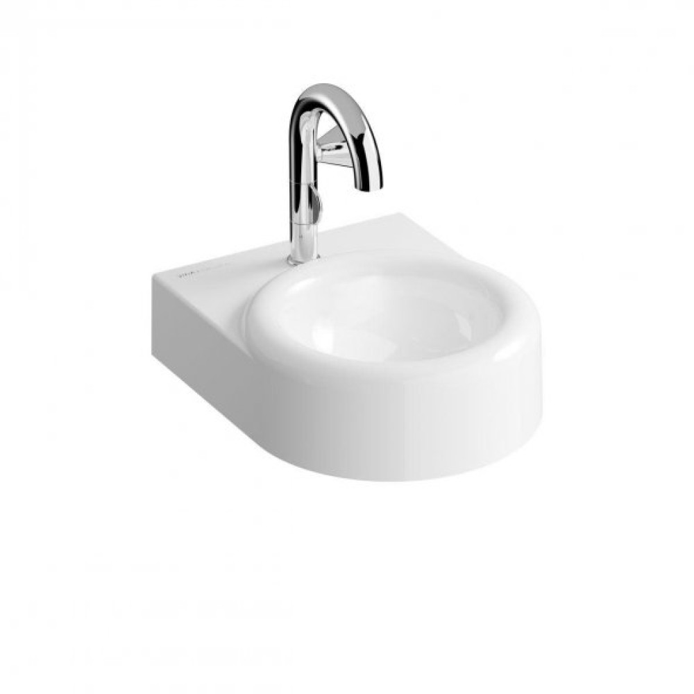 Vitra Liquid 40 Cm Beyaz Orta Armatur Delikli Lavabo 7317B403-0041 Lavabo Fiyatı