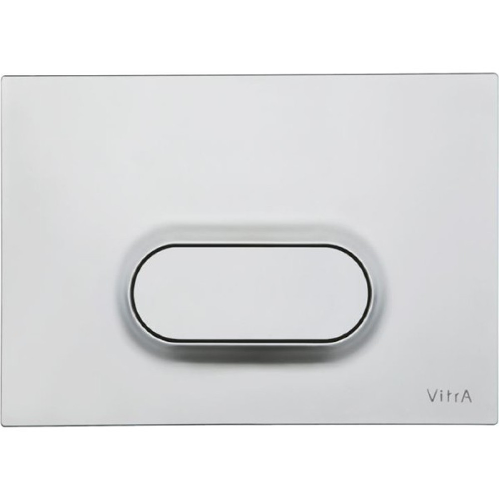 Vitra Loop O 740-1085 Tek Basmalı Kumanda Paneli, Mat Krom Oto Boyaları Fiyatı