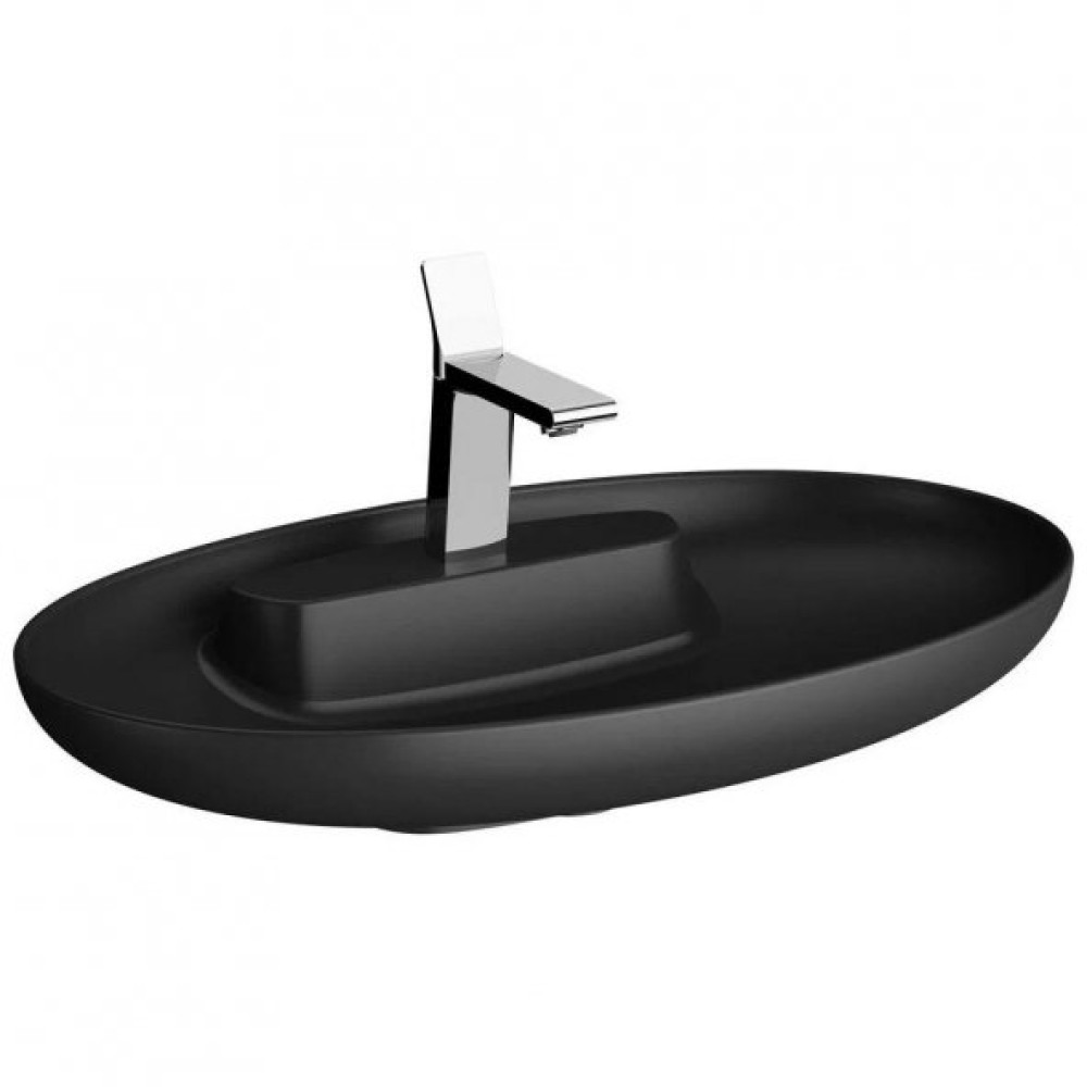 Vitra Memoria Oval Canak Lavabo 75X47 Cm Mat Siyah 5881B483-0563 Lavabo Fiyatı