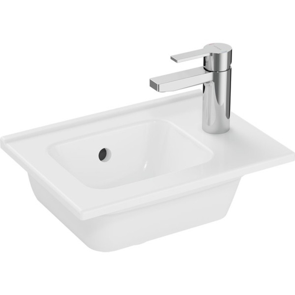 VitrA Mia 7460L003-0029 Etajerli Lavabo, 40 cm, Beyaz Lavabo Fiyatı