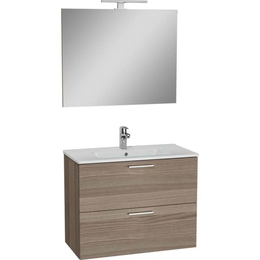 VitrA Mia 75101 Banyo Dolabı Seti, Çekmeceli, 80 cm, Cordoba Banyo Dolabı / Mobilyası Fiyatı