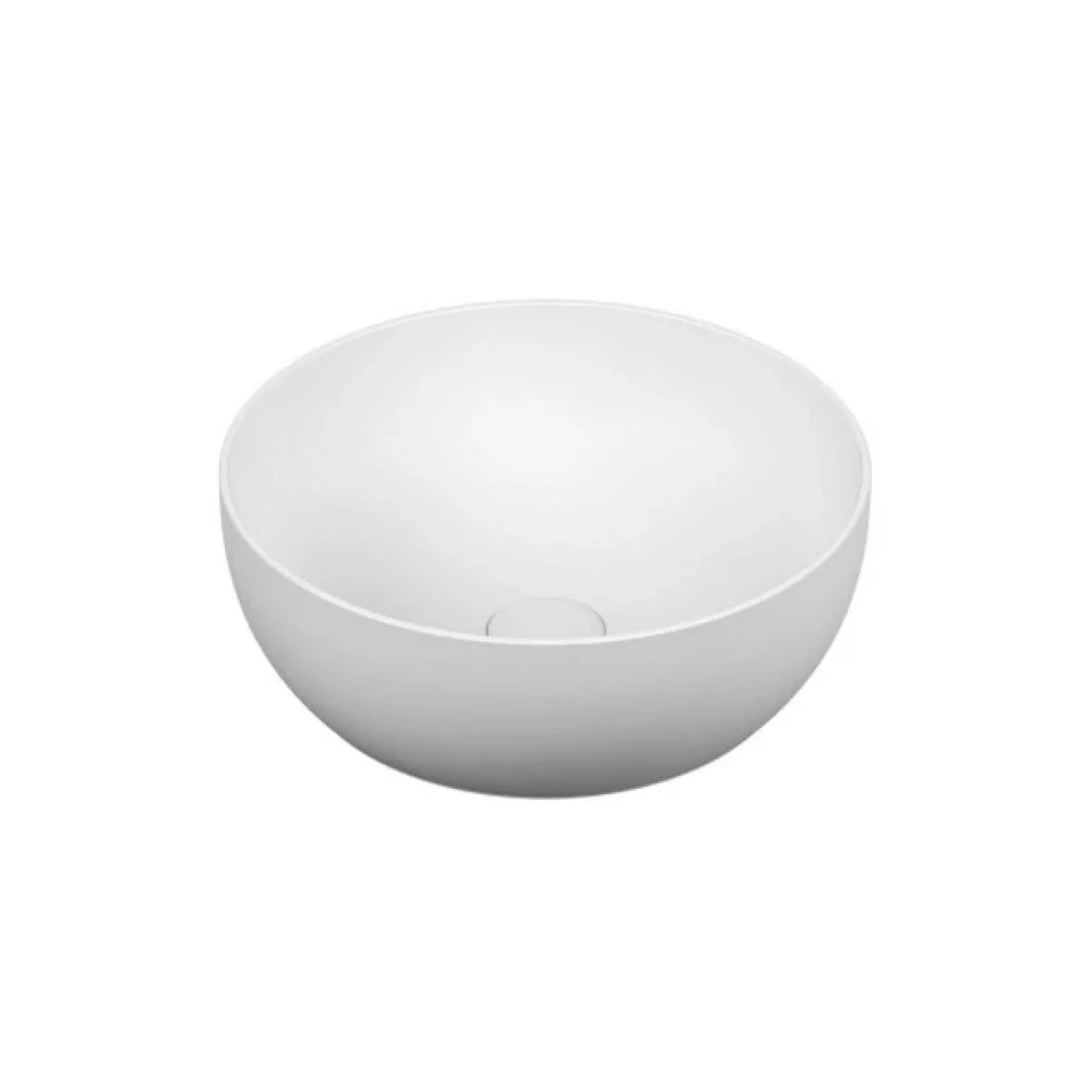 Vitra Outline 40 Cm Mat Beyaz Yuvarlak Lavabo 5992B401-0016 Lavabo Fiyatı