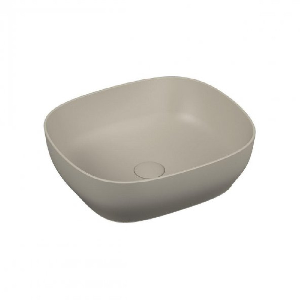 Vitra Outline 48 Cm Mat Bej Kare Lavabo 5994B420-0016 Lavabo Fiyatı