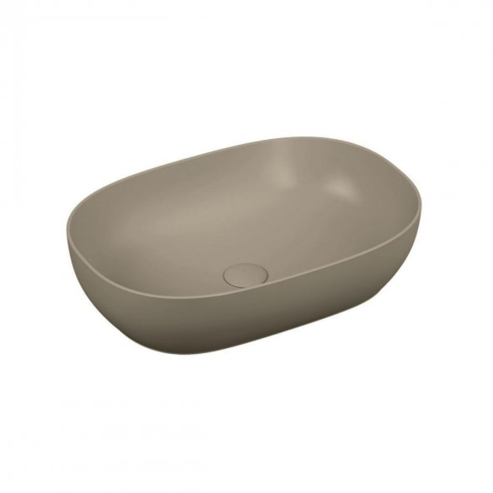 Vitra Outline 59 Cm Mat Bej Oval Lavabo 5995B420-0016 Lavabo Fiyatı