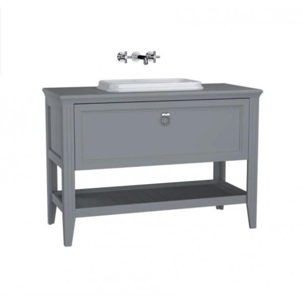 Vitra Valarte 120 Cm Gri Banyo Dolabi Alt Modul Ve Lavabo 62202 Banyo Dolabı / Mobilyası Fiyatı