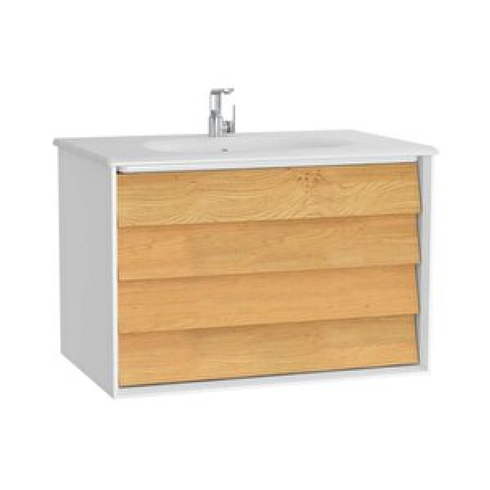 VitrA Vitra Frame 80 Cm Beyaz Banyo Dolabı Alt Modül Lavabo 61228 Banyo Dolabı / Mobilyası Fiyatı