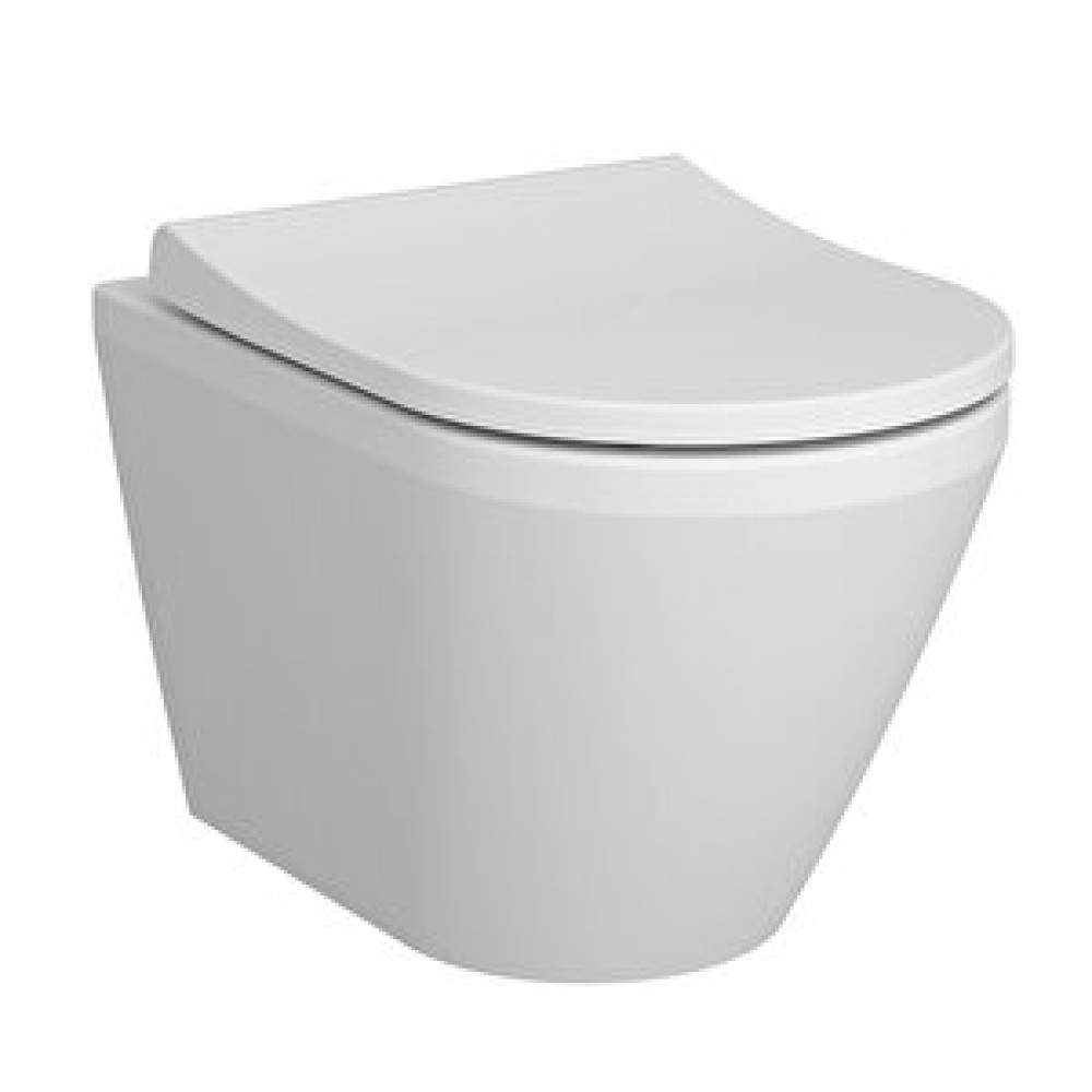 VitrA Vitra Integra Round 7041l083-0090 Rim-ex Asma Klozet, 54 Cm, Mat Beyaz Klozet Fiyatı