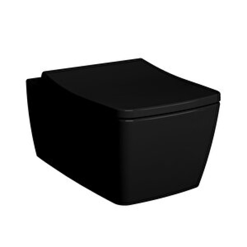 VitrA Vitra Metropole 7672b070-0559 Rim-ex Asma Klozet, 56 Cm, Siyah Klozet Fiyatı