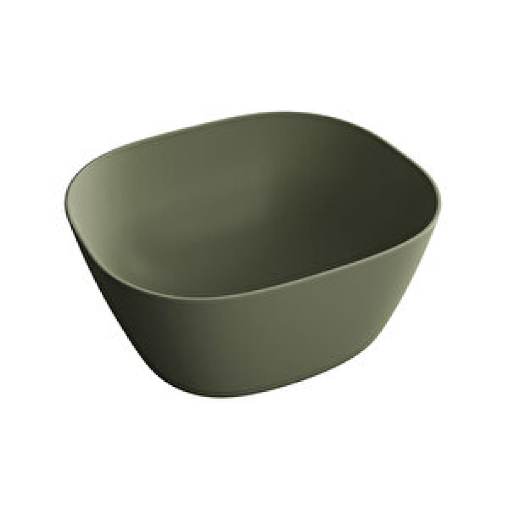 VitrA Vitra Plural 7811b475-0016 Kare Yüksek Çanak Lavabo, 45 Cm, Mat Yosun Yeşili Lavabo Fiyatı