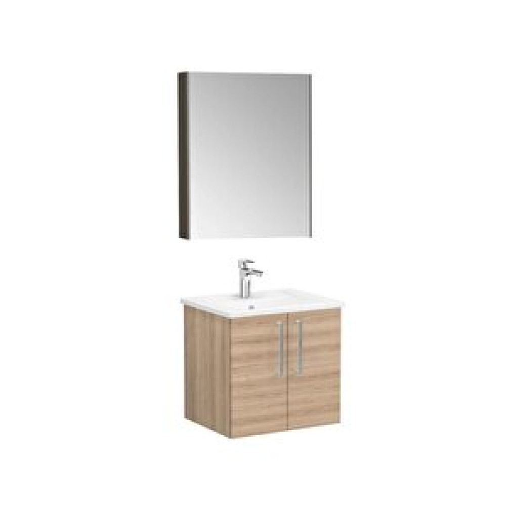 VitrA Vitra Root Flat 60 Cm Doğal Meşe Kapaklı Banyo Dolabı Takımı Banyo Dolabı / Mobilyası Fiyatı