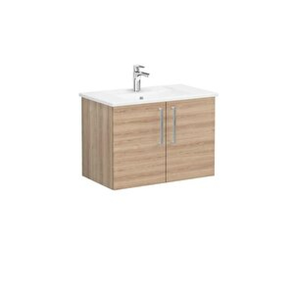 VitrA Vitra Root Flat 80 Cm Kapaklı Meşe Banyo Dolabı Alt Modül Lavabo Banyo Dolabı / Mobilyası Fiyatı