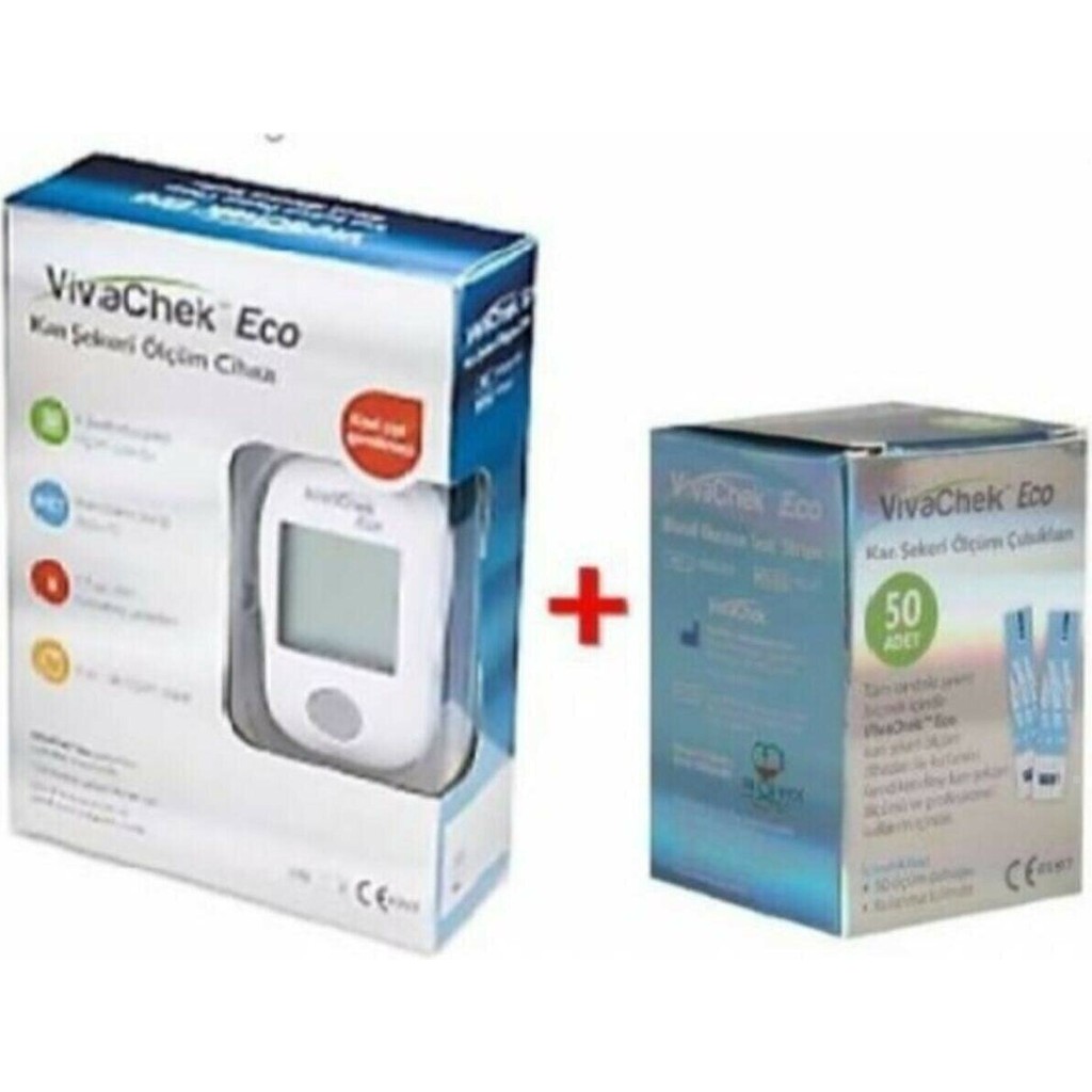 Vivachek Viva Check Şeker Ölcüm Cihazı + 50 Adet Ölçüm Strip Diğer Fiyatı