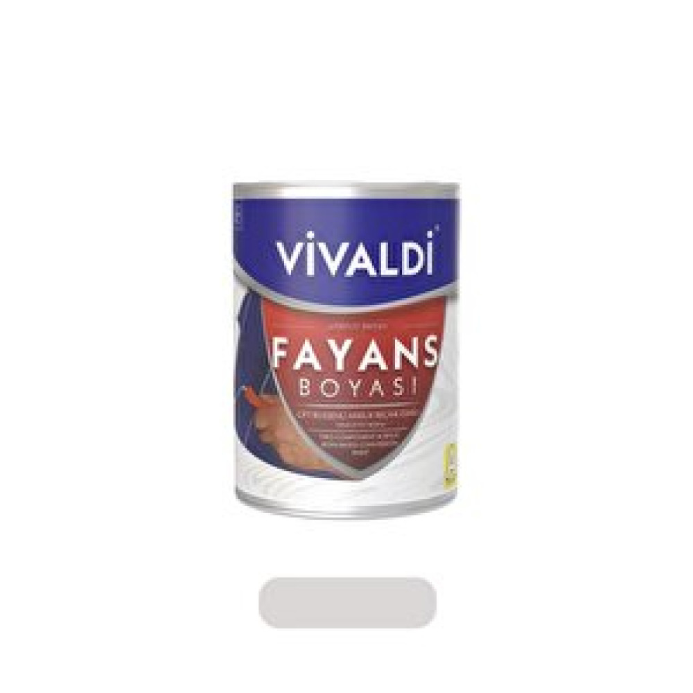 Vivaldi Fayans Boyası - Astar Ve Vernik Gerektirmeyen Boya - Sınırsız Renk 1 Kg Beyaz Lale İç Cephe Duvar Boyası Fiyatı