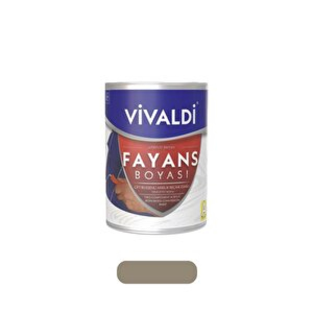 Vivaldi Fayans Boyası - Astar Ve Vernik Gerektirmeyen Boya - Sınırsız Renk 1 Kg Cesur Toprak İç Cephe Duvar Boyası Fiyatı