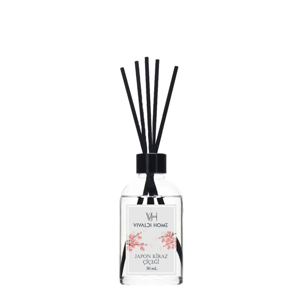 Vivaldi Home Japon Kiraz Çiçeği Çubuklu Oda Kokusu Esansiyel Uçucu Yağ 50ml Oda Kokusu Fiyatı