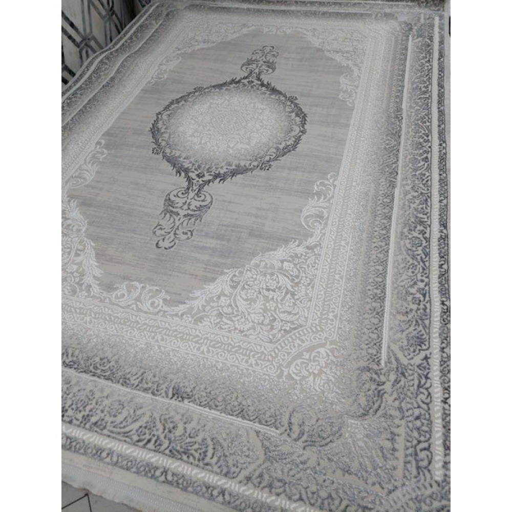 Vivaldi Home Saloon Serisi Poliyproblyne Iplik 160X230(4M2) Dokuma Halı - Açık Gri - Gri - 160 x 230 cm Salon Halısı Fiyatı