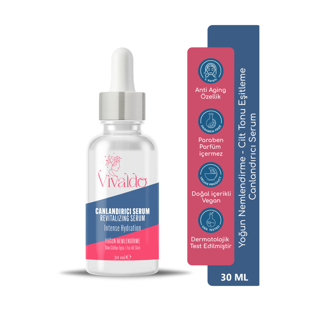 Vivaldo Canlandırıcı Serum Cilt ve Yüz Bakımı Fiyatı