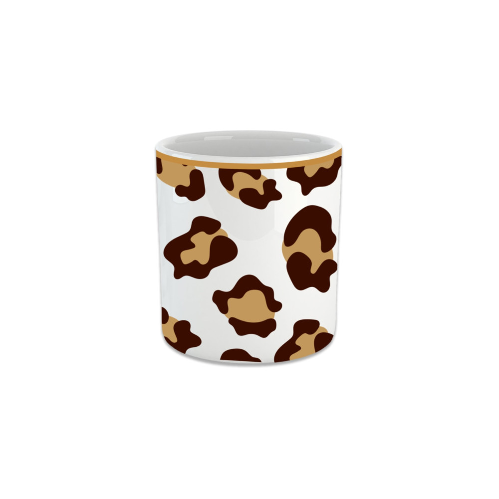 Vivas Leopar Double Fincan Kulpsuz Espresso Double Türk Kahve Fincan Kahve Kupası Fincan / Bardak / Kahve Takımı Fiyatı