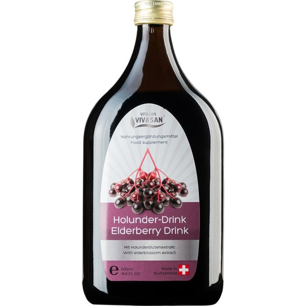 Vivasan Organik Kara Mürver Içeceği - ELDERBERRY 500 ml Diğer Fiyatı