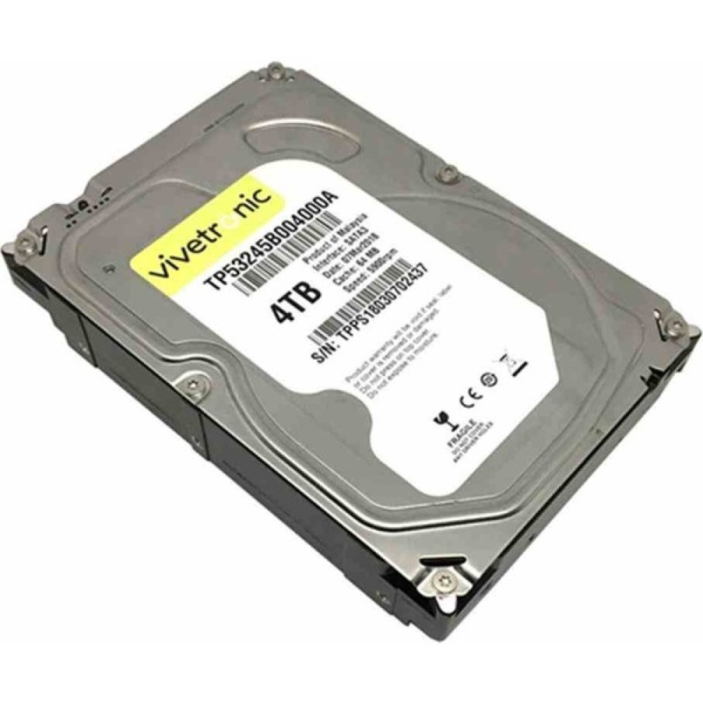 Vivetronic 4 Tb 3.5 7200 Rpm Sata Harddisk Sabit Diskler Fiyatı