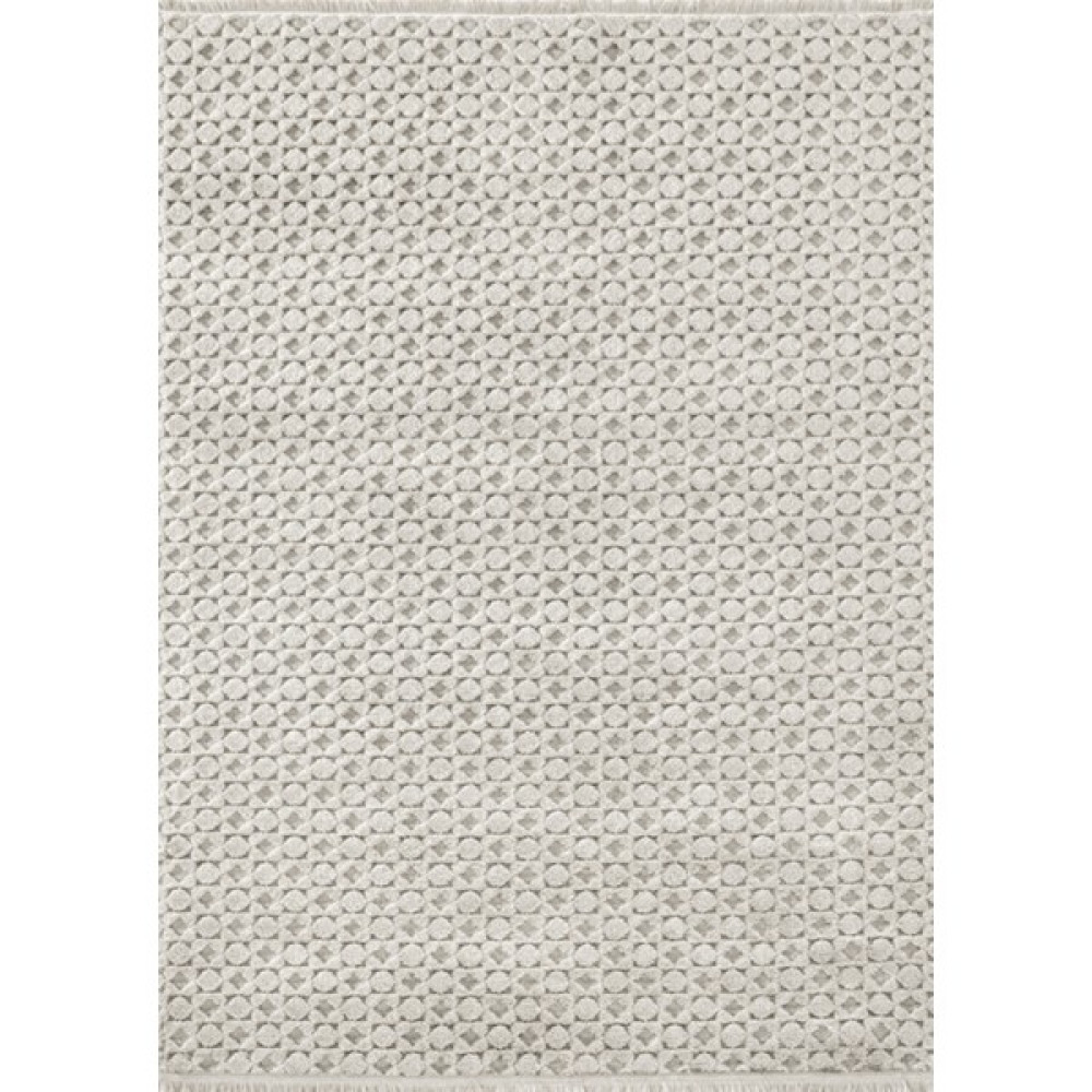 Viviana Home Las Vegas Yumuşak Dokulu Salon Mutfak Çoçuk Odası Koridor Kesme Yolluk Modern Makine Halı Kilim Gri Bej Beyaz - 120 x 180 cm Salon Halısı Fiyatı