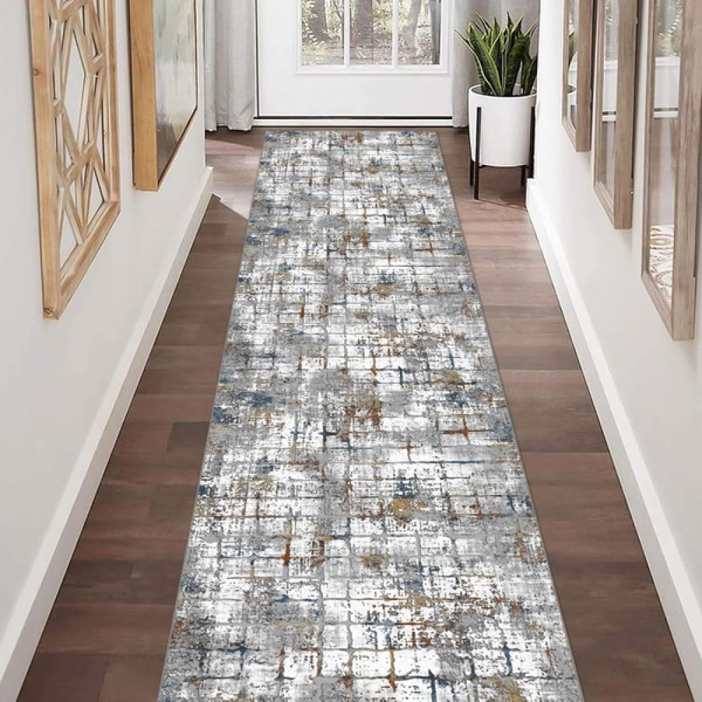 Vivica Modern Dijital Baskı Dört Mevsim Yıkanabilir Kaymaz Taban Salon Halısı Mutfak Halısı Yolluk - 40 x 60 cm - Pembe Yolluk Fiyatı