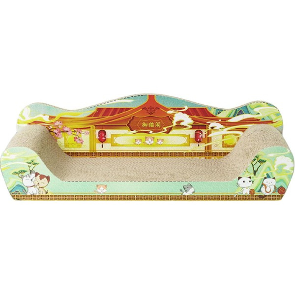 Vivis Kedi Tırmalama Yatağı Kedi Tırmalama Karton Pet Yatak Mobilya Oturma Odası Kanepe 51CMX27CMX15CM (Yurt Dışından) - Renkli Evcil Hayvan Ürünleri Fiyatı