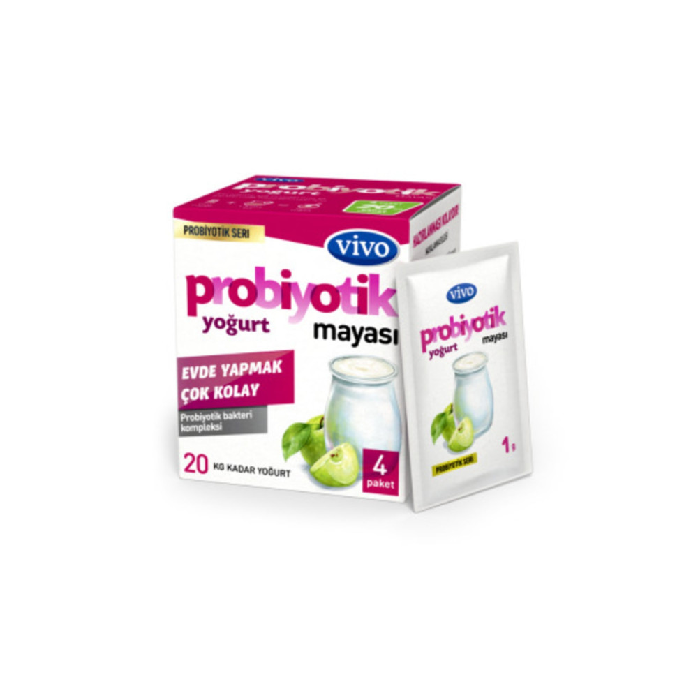 vivo Probiyotik Yoğurt Mayası 4gr Temel Gıda Fiyatı