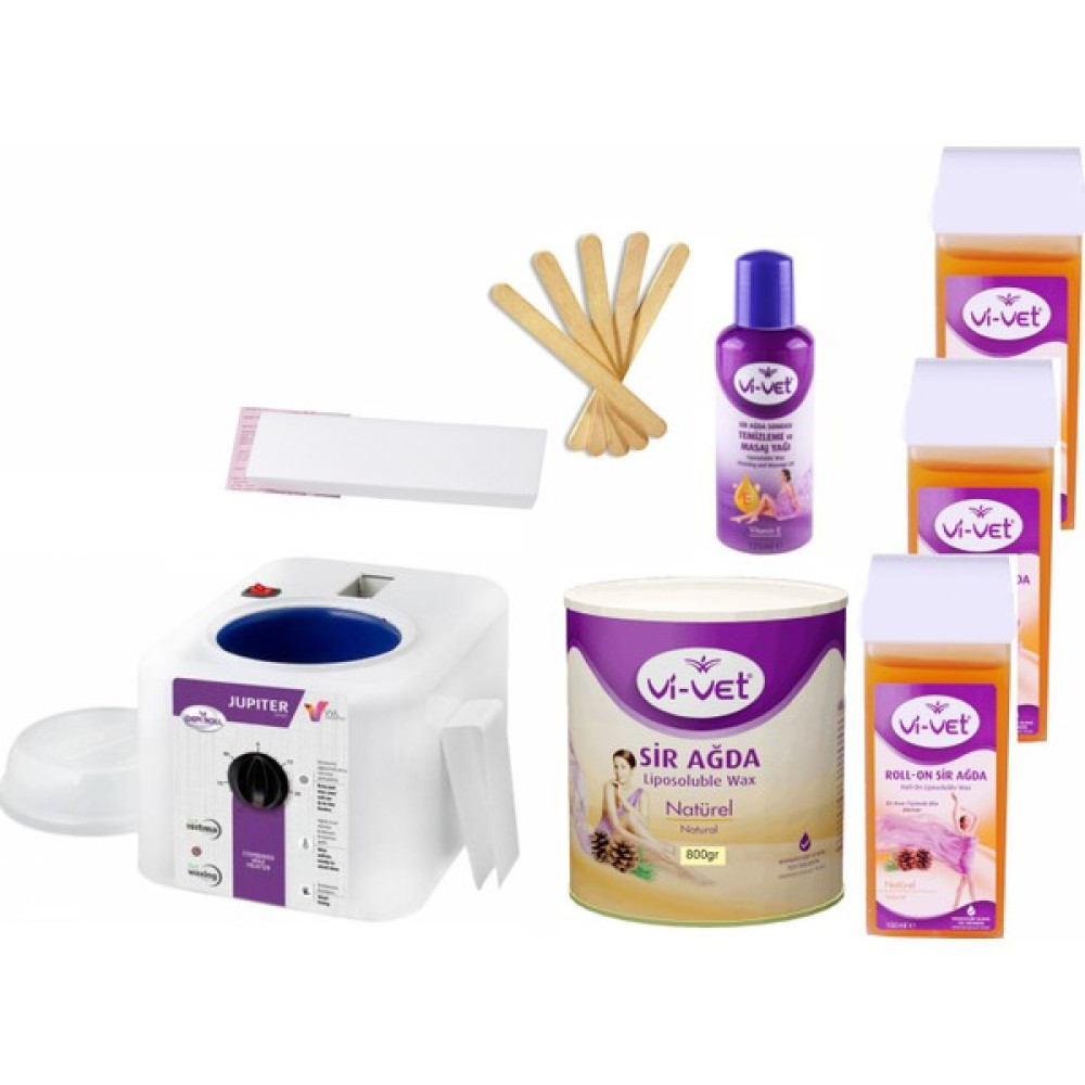 Vivol 1+1 Kazan+Kartuş Makine+Vivet 800ML Naturel Ağda Set Oto Boyaları Fiyatı