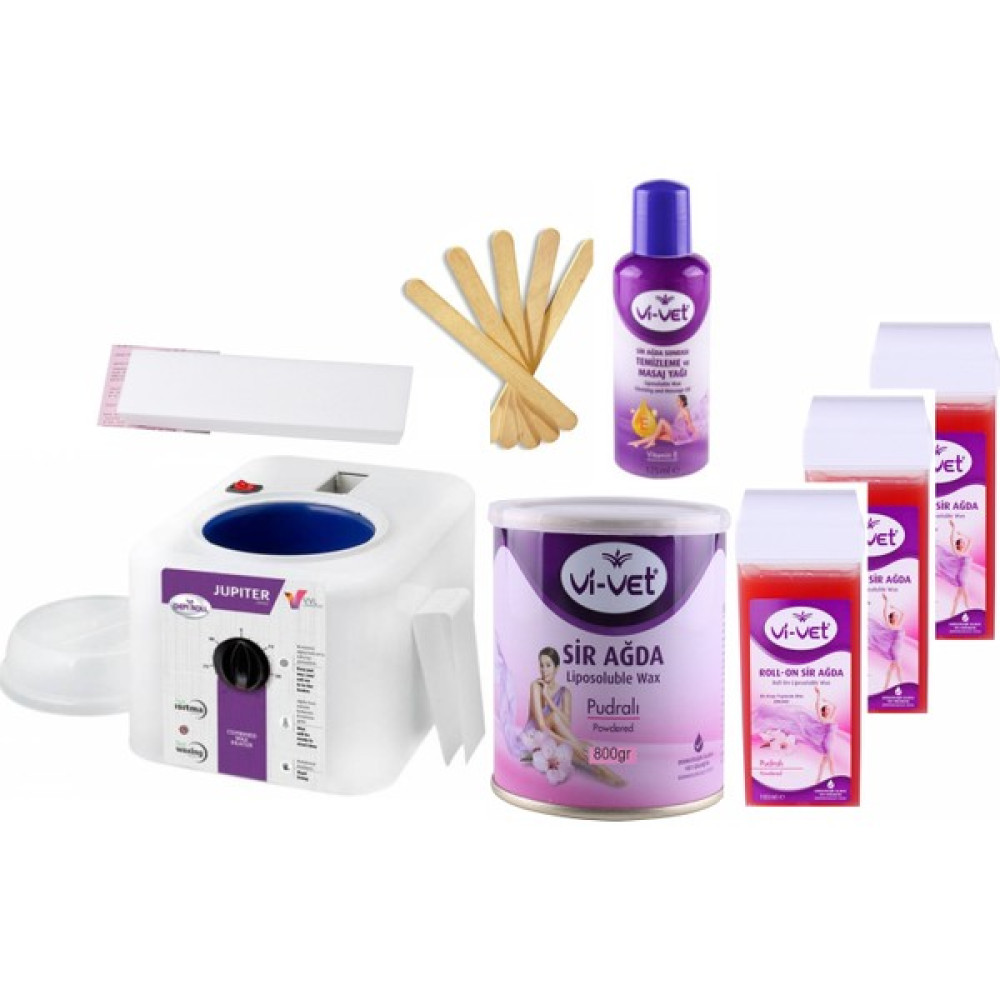 Vivol 1+1 Kazan+Kartuş Makine+Vivet 800ML Pudralı Ağda Set Oto Boyaları Fiyatı